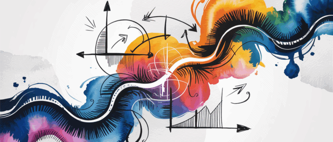watercolor and ink illustration of a value position