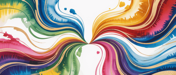 abstract watercolor representing addictive content