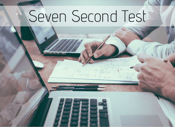 7-second test