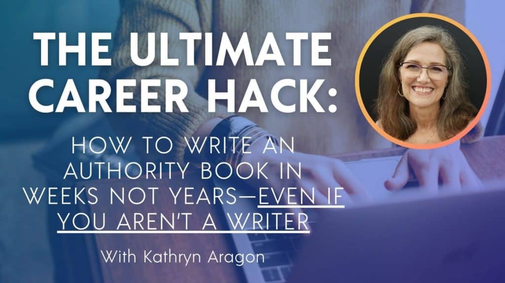 the ultimate career hack: write an authority book