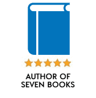 Author of seven books