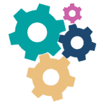 gears, representing cross-functional alignment